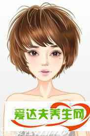 齐刘海卷发