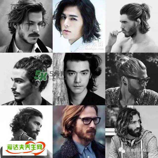 男生脸型与发型的搭配