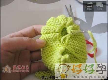 宝宝鞋的编织方法 有图有真相 真的好简单！