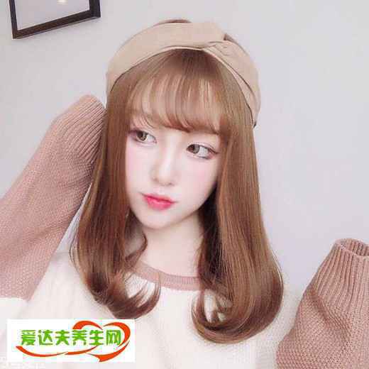 矮个子女生发型