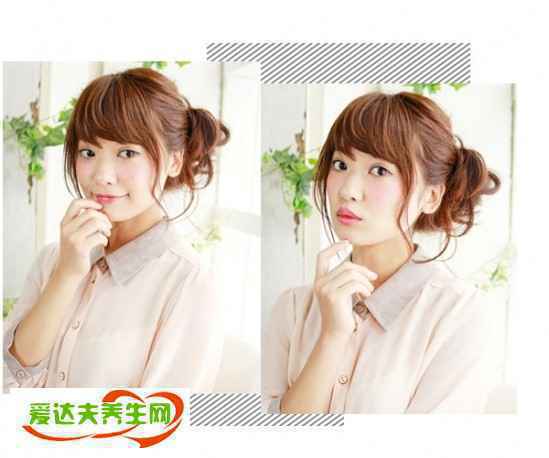 矮个子女生发型