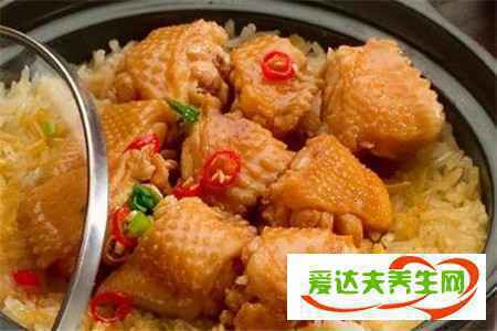 地瓜鸡腿饭