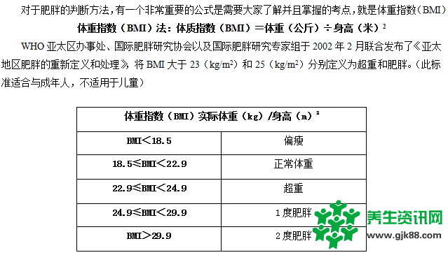 2019福建教师招聘考试：体育学科 远离肥胖 健康